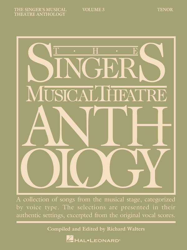 The Singer's Musical Theatre Anthology Vol. 3 - Tenor