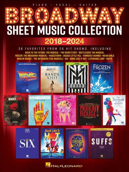 Broadway Sheet Music Collection - 2018-2024 - Groove3.com Digital