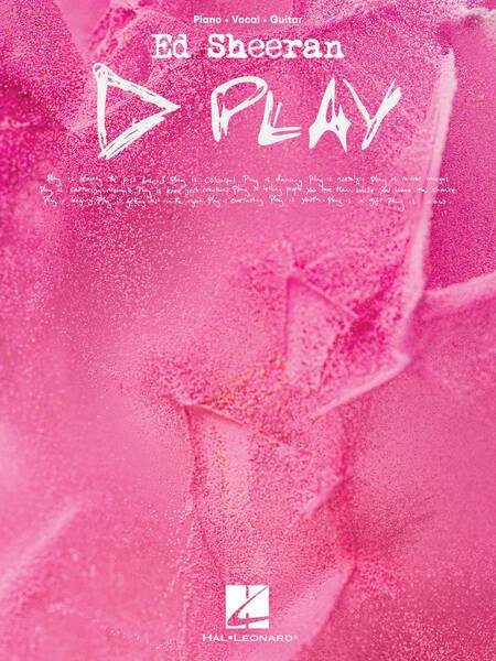 Ed Sheeran - Play - Groove3.com Digital Book