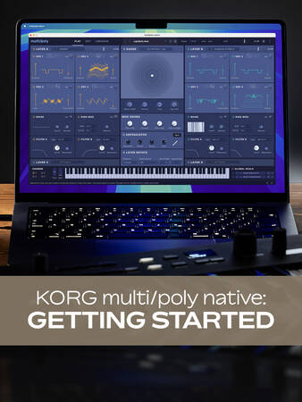 KORG multi/poly native: Getting Started