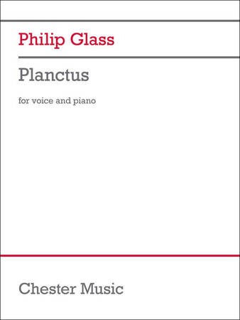 Planctus For Medium Voice And Piano