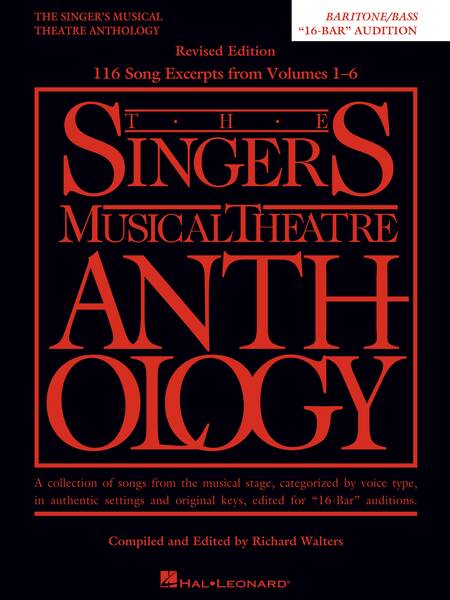 The Singer's Musical Theatre Anthology - Baritone/Bass 